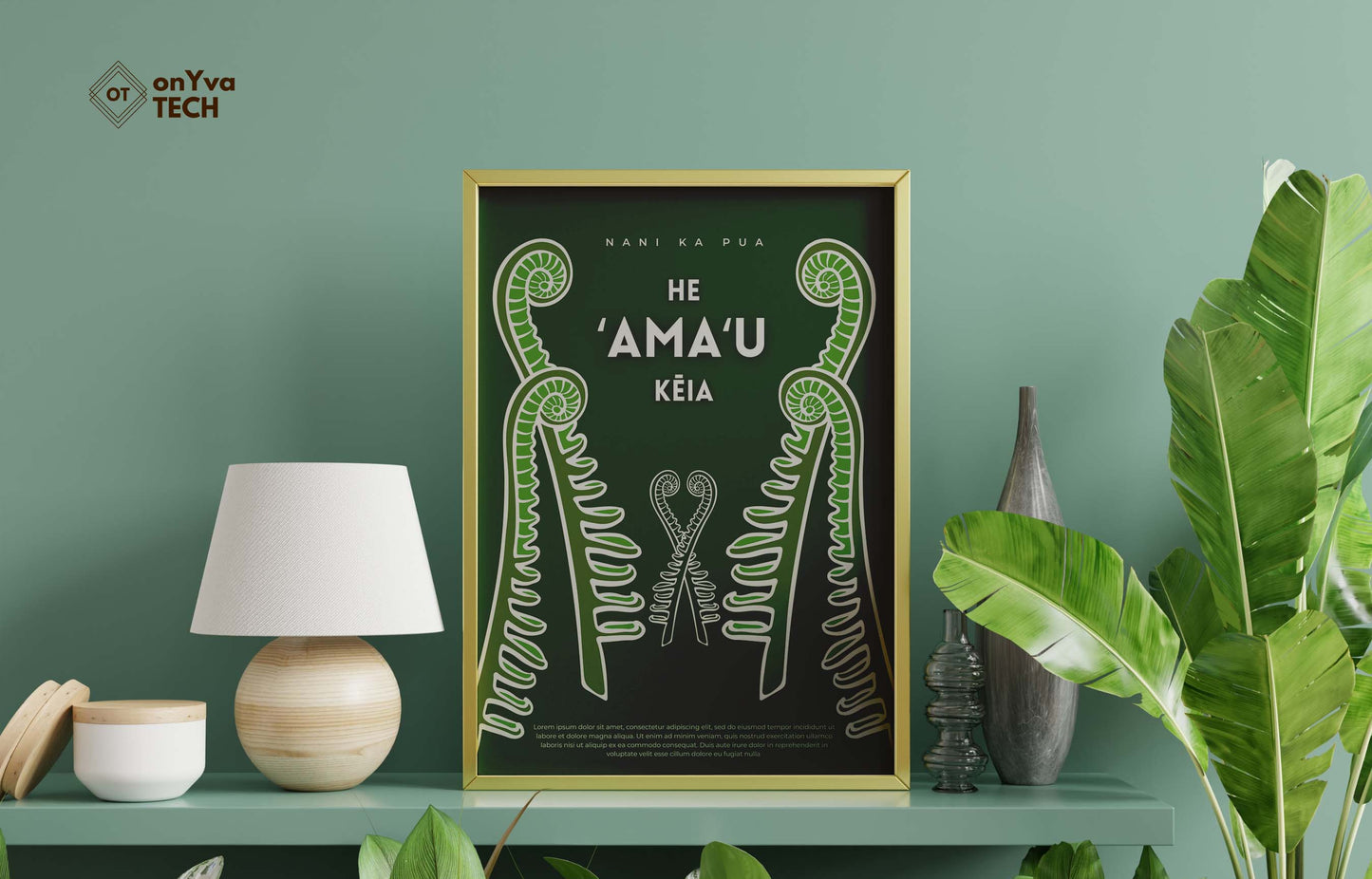 Amau Fern SVG PNG | Hawaiian Nature Clipart Bundle | Digital Download