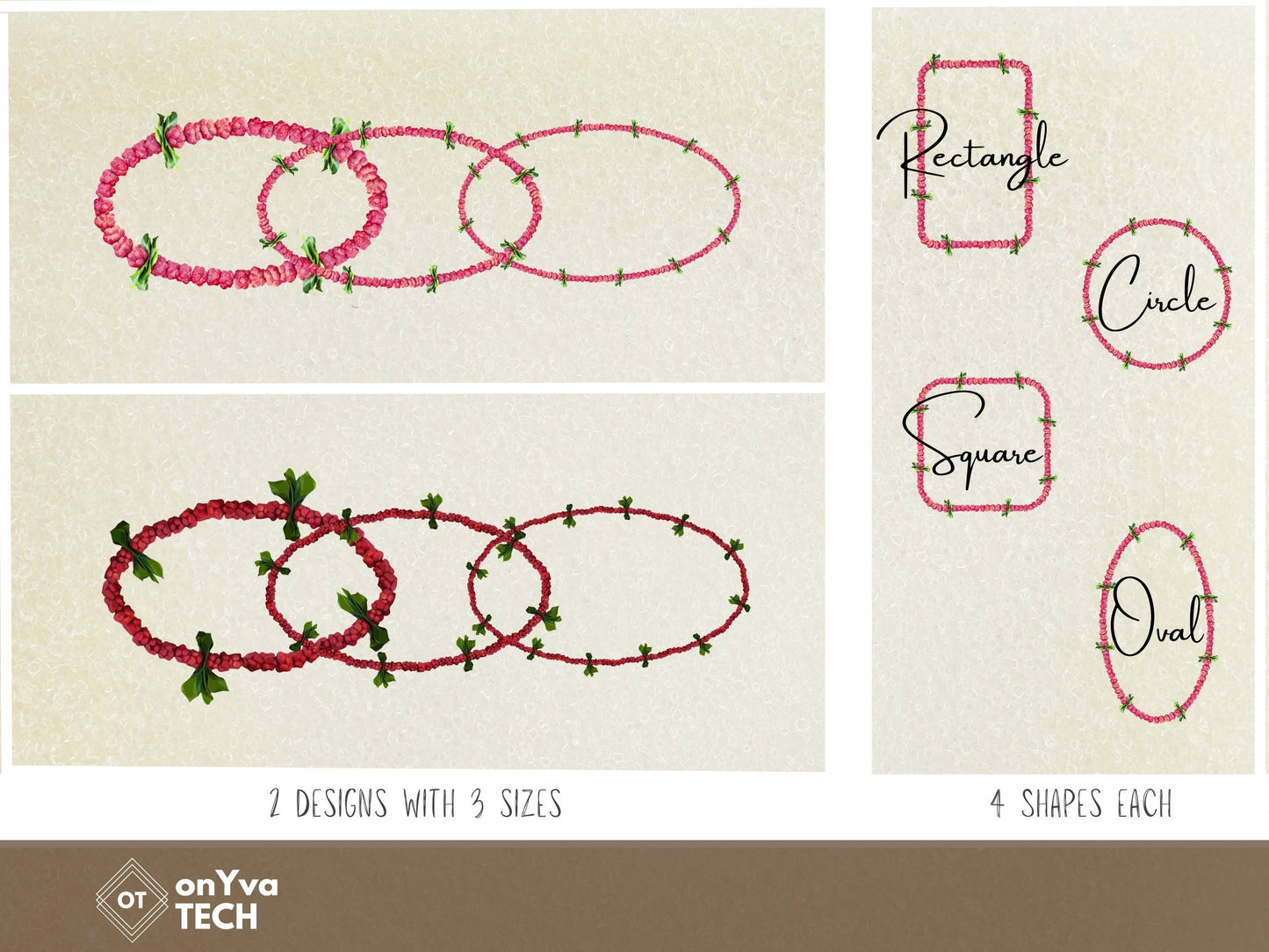 Hee Berry Lei | Hawaiian Frame PNG Bundle | Digital Download